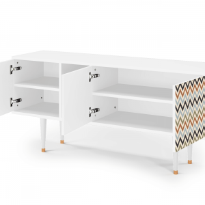 Sideboard - STORYZ - T5 Bright Ripple - White