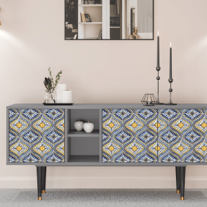 Sideboard - STORYZ - T5 Illusory Pattern - Grey
