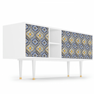 Sideboard - STORYZ - T5 Illusory Pattern - White
