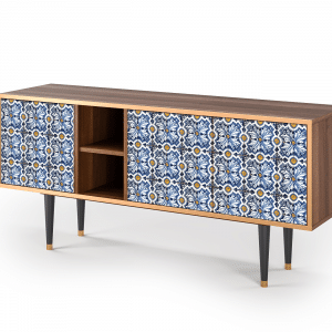 Sideboard - STORYZ - T5 Lovely Cornflowers - Walnut