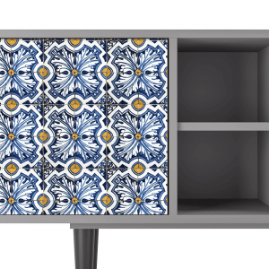 Sideboard - STORYZ - T5 Lovely Cornflowers - Grey