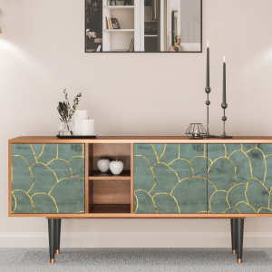 Sideboard - STORYZ - T5 Magnificent Water Lily - Walnut