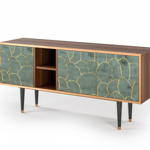 Sideboard - STORYZ - T5 Magnificent Water Lily - Walnut
