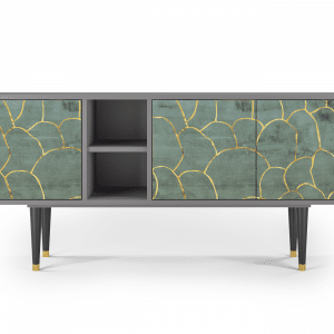 Sideboard - STORYZ - T5 Magnificent Water Lily - Grey