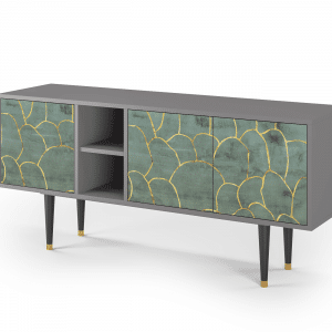 Sideboard - STORYZ - T5 Magnificent Water Lily - Grey