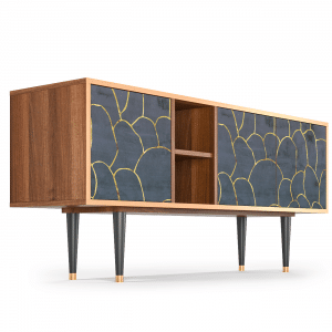Sideboard - STORYZ - T5 Blue Lagoon - Walnut