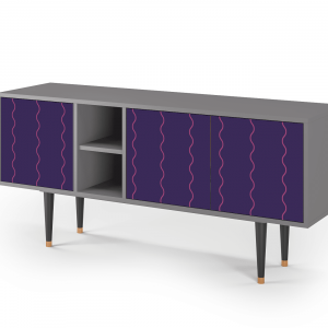 Sideboard - STORYZ - T5 Grape Maccaroni - Grey