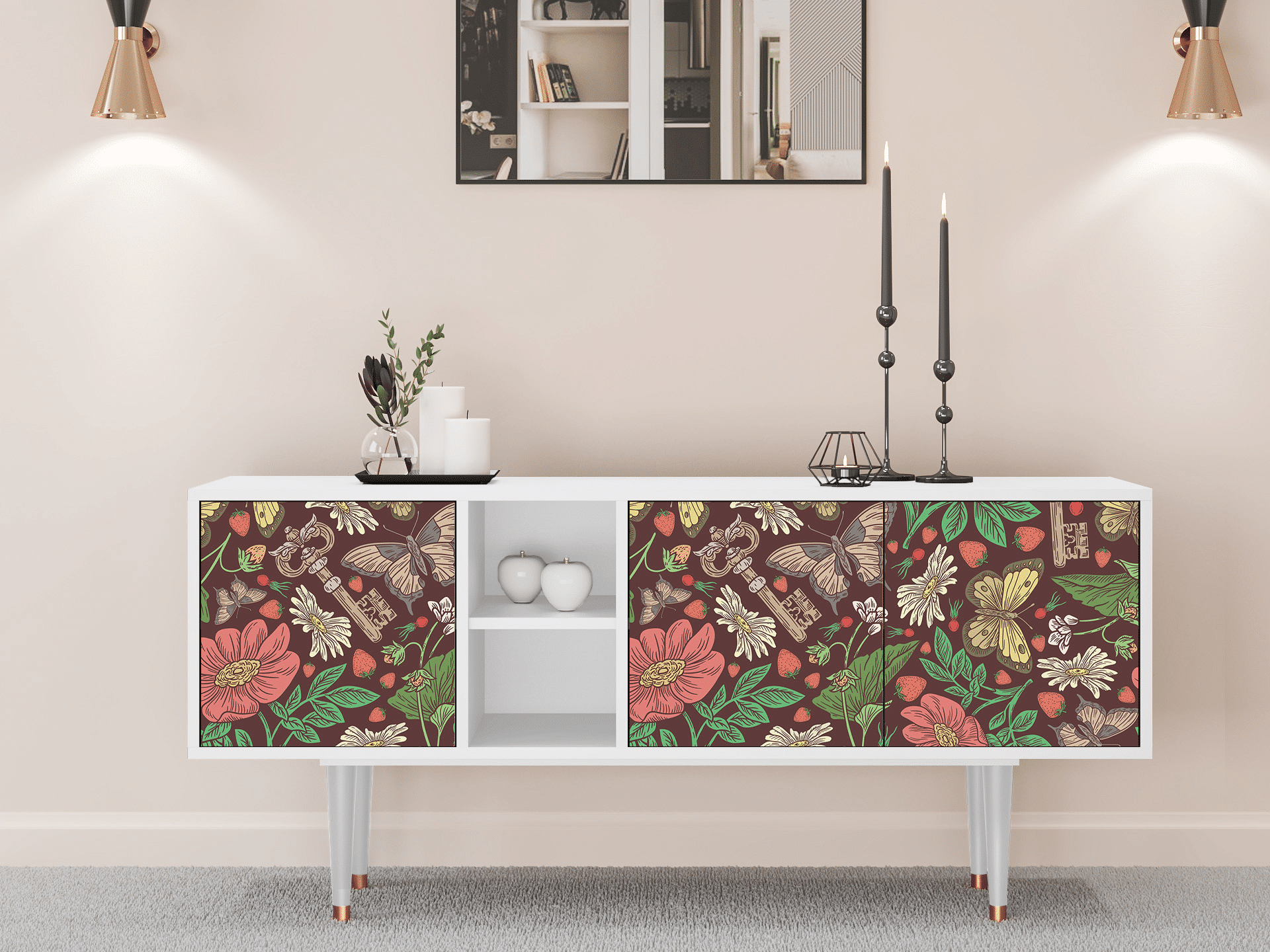 Sideboard - STORYZ - T5 Alice in Wonderland - White Sideboard - STORYZ - T5 Alice in Wonderland - White