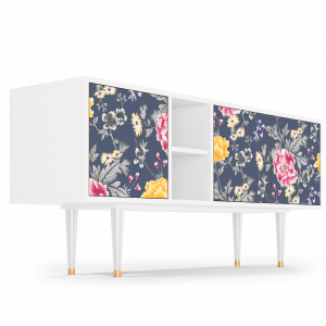 Sideboard - STORYZ - T5 Dark Flower Bed - White