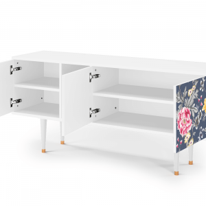 Sideboard - STORYZ - T5 Dark Flower Bed - White