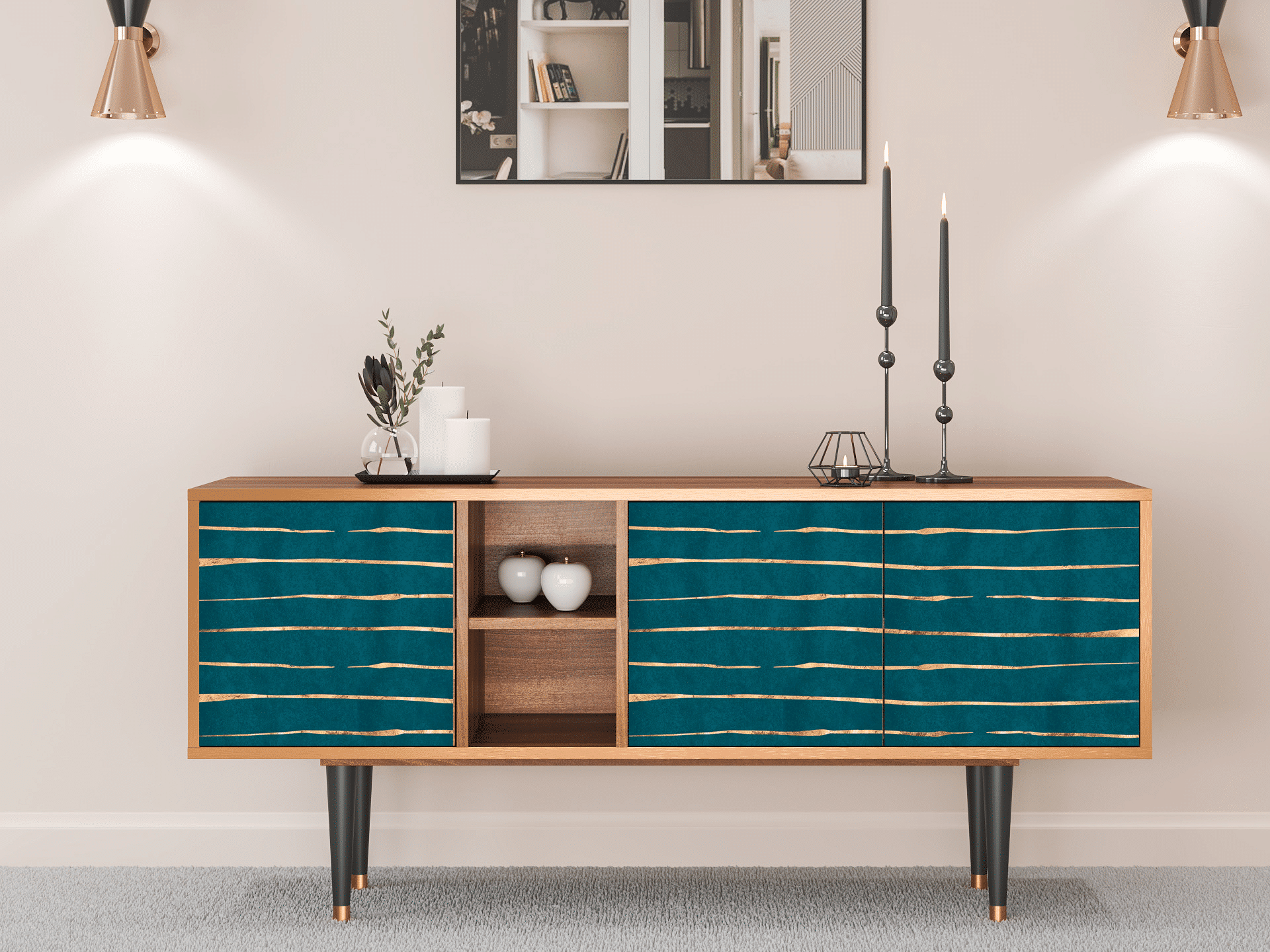 Sideboard - STORYZ - T5 Ocean Drive - Walnut Sideboard - STORYZ - T5 Ocean Drive - Walnut