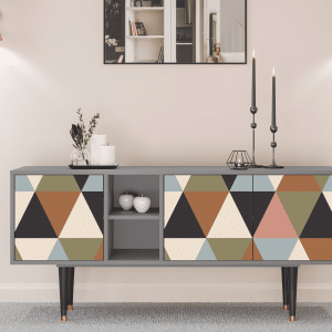 Sideboard - STORYZ - T5 Royal Triangles - Grey