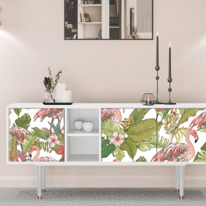 Sideboard - STORYZ - T5 Sweet Flamingo - White