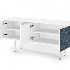 Sideboard - STORYZ - T5 Knitted Pattern - White