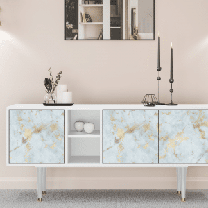 Sideboard - STORYZ - T5 Golden Waves - White