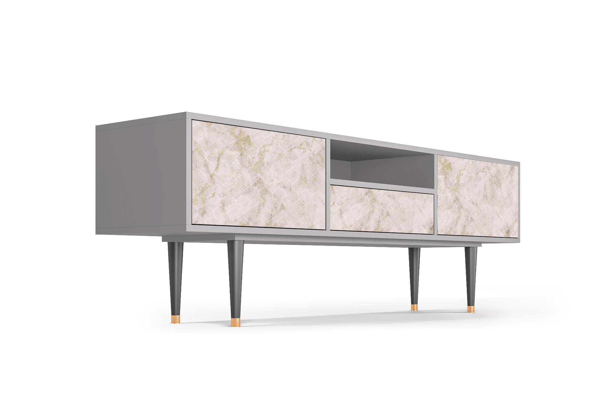Sideboard – STORYZ – T6 Dirty Roses – Grey Sideboard - STORYZ - T6 Dirty Roses - Grey