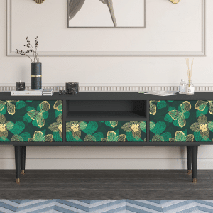 Sideboard - STORYZ - T6 Green Flower - Antracite