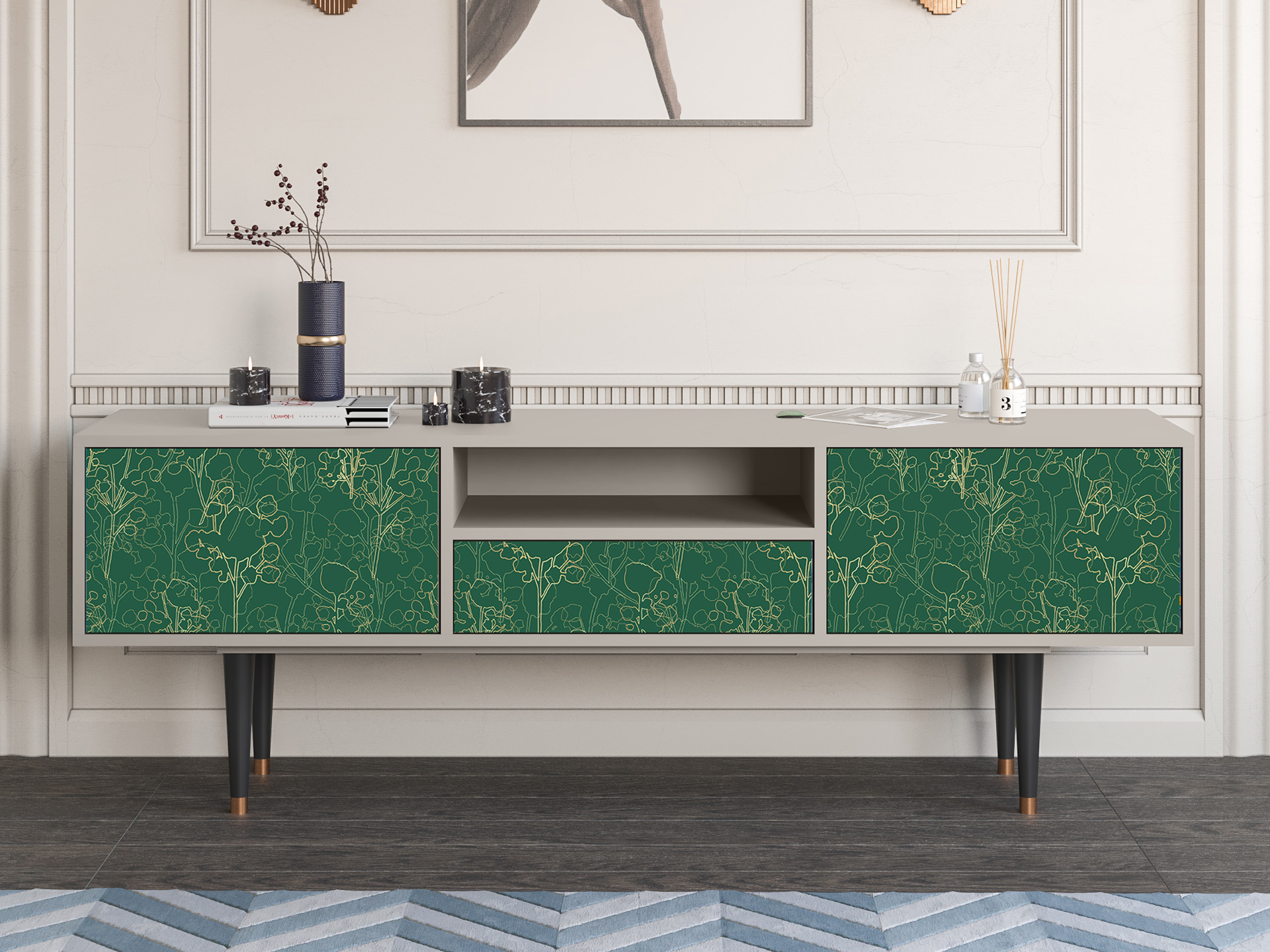 Sideboard - STORYZ - T6 Emerald Forest - Sand Sideboard - STORYZ - T6 Emerald Forest - Sand