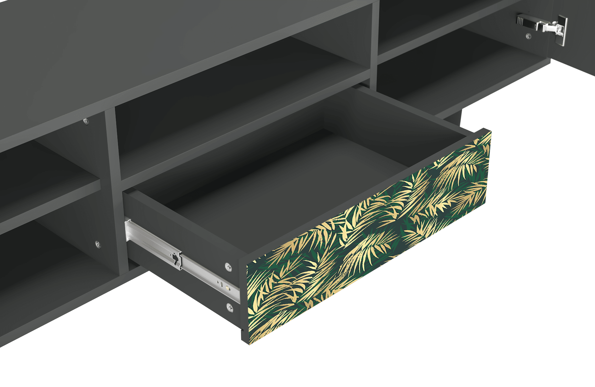 Sideboard – STORYZ – T6 Sunny Palm Tree – Antracite Sideboard - STORYZ - T6 Sunny Palm Tree - Antracite