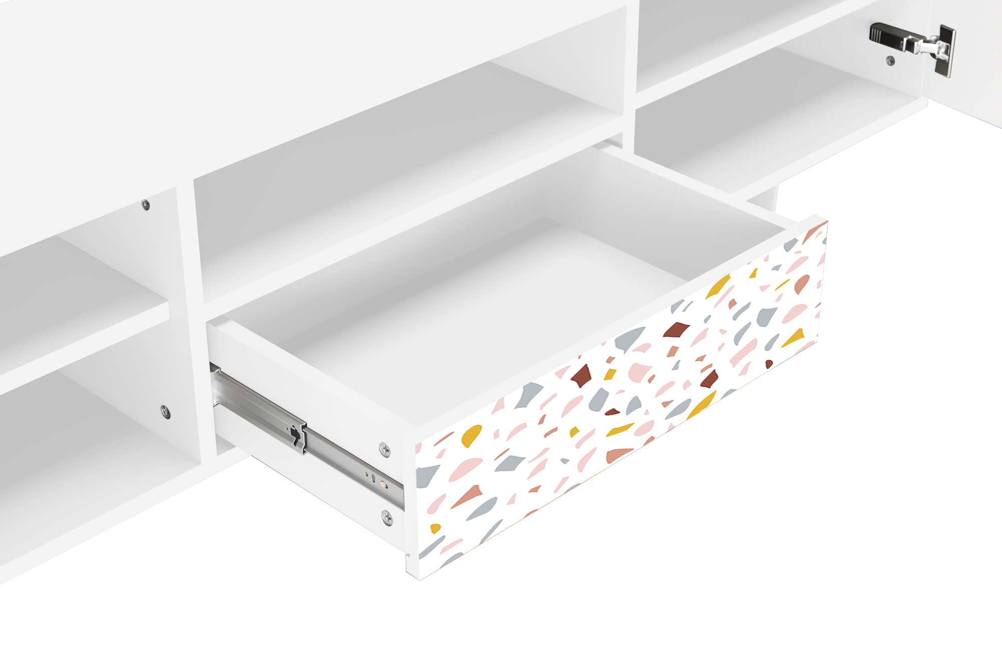 Sideboard – STORYZ – T6 Marmelade Cheese – White Sideboard - STORYZ - T6 Marmelade Cheese - White