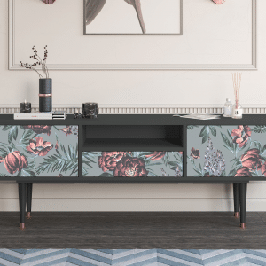 Sideboard - STORYZ - T6 Light Peonies - Antracite