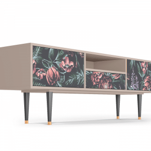 Sideboard - STORYZ - T6 Dark Peonies - Latte