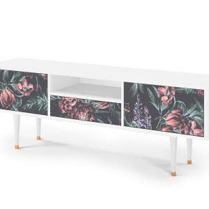 Sideboard - STORYZ - T6 Dark Peonies - White