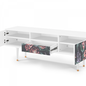 Sideboard - STORYZ - T6 Dark Peonies - White