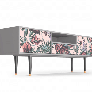 Sideboard - STORYZ - T6 Peach Peonies - Grey