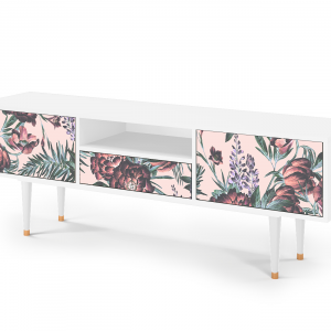 Sideboard - STORYZ - T6 Peach Peonies - White
