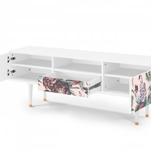 Sideboard - STORYZ - T6 Peach Peonies - White