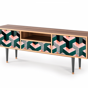 Sideboard - STORYZ - T6 Geometric Madness - Walnut