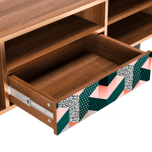 Sideboard - STORYZ - T6 Geometric Madness - Walnut
