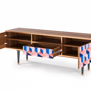 Sideboard - STORYZ - T6 Pinky Squares - Walnut