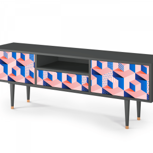 Sideboard - STORYZ - T6 Pinky Squares - Antracite