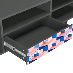 Sideboard - STORYZ - T6 Pinky Squares - Antracite