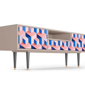 Sideboard - STORYZ - T6 Pinky Squares - Latte