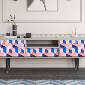 Sideboard - STORYZ - T6 Pinky Squares - Sand