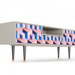 Sideboard - STORYZ - T6 Pinky Squares - Sand