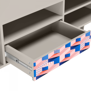 Sideboard - STORYZ - T6 Pinky Squares - Sand