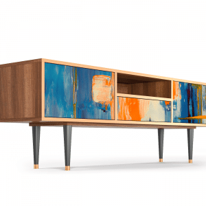 Sideboard - STORYZ - T6 Abstract Expressionism - Walnut