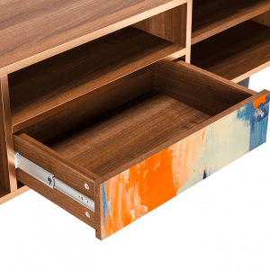Sideboard - STORYZ - T6 Abstract Expressionism - Walnut
