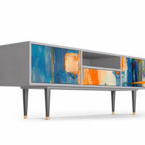 Sideboard - STORYZ - T6 Abstract Expressionism - Grey
