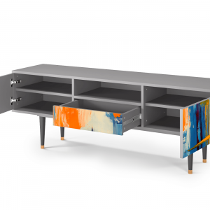Sideboard - STORYZ - T6 Abstract Expressionism - Grey