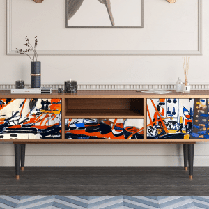 Sideboard - STORYZ - T6 Le Séchage des voiles  - Walnut