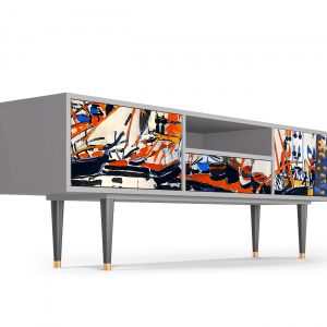 Sideboard - STORYZ - T6 Le Séchage des voiles  - Grey