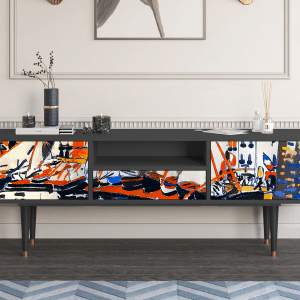 Sideboard - STORYZ - T6 Le Séchage des voiles  - Antracite