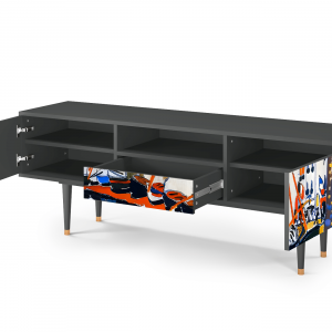 Sideboard - STORYZ - T6 Le Séchage des voiles  - Antracite