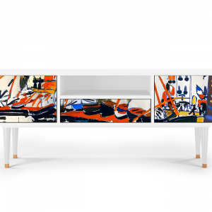 Sideboard - STORYZ - T6 Le Séchage des voiles  - White