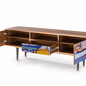 Sideboard - STORYZ - T6 The Port of Collioure
 - Walnut